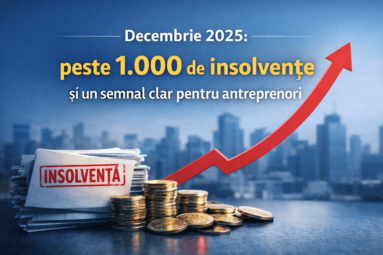 2026 începe cu un avertisment: ce ne arată insolvențele din decembrie